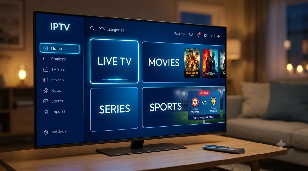 IPTV Nordic-appen på en TV – fungerer på enhetene du allerede har